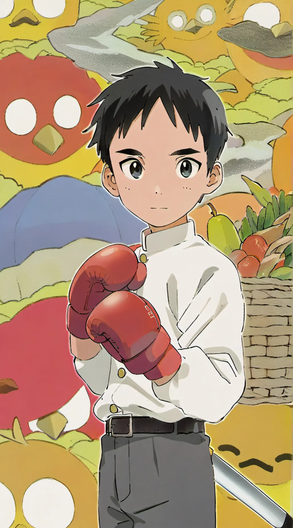 ai character: denes background