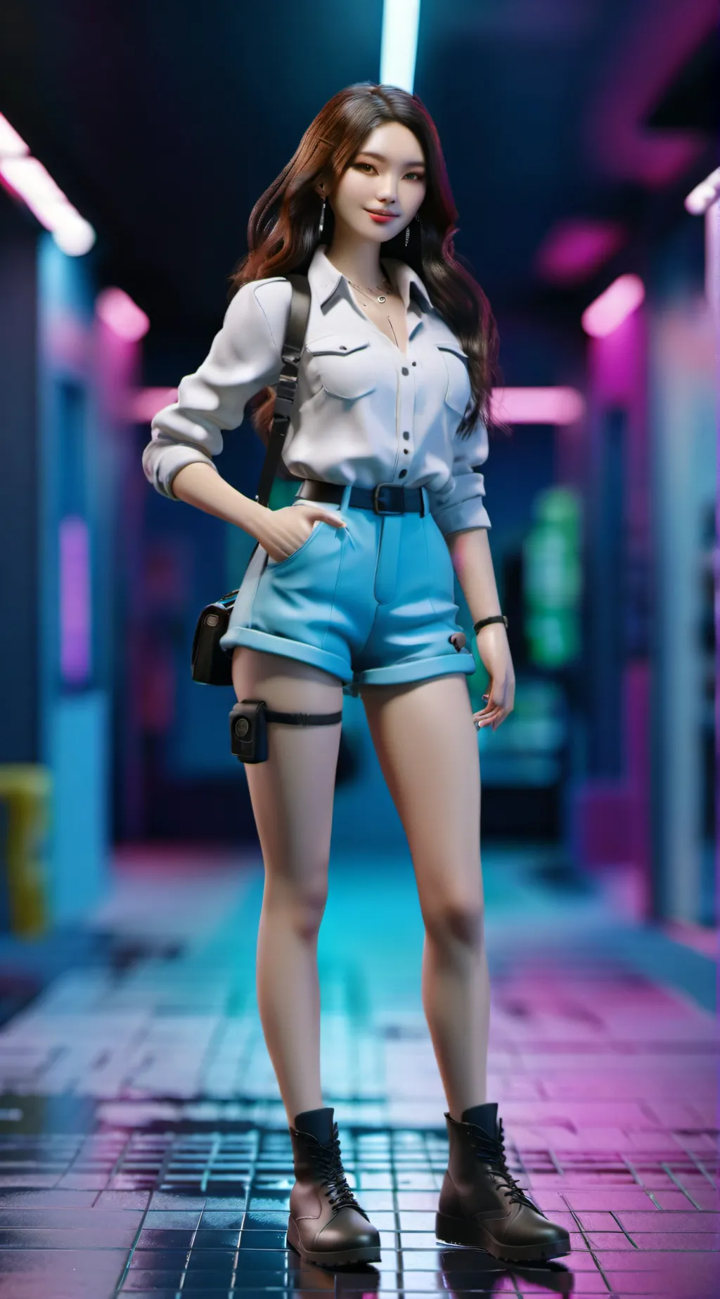 ai character: Bini background