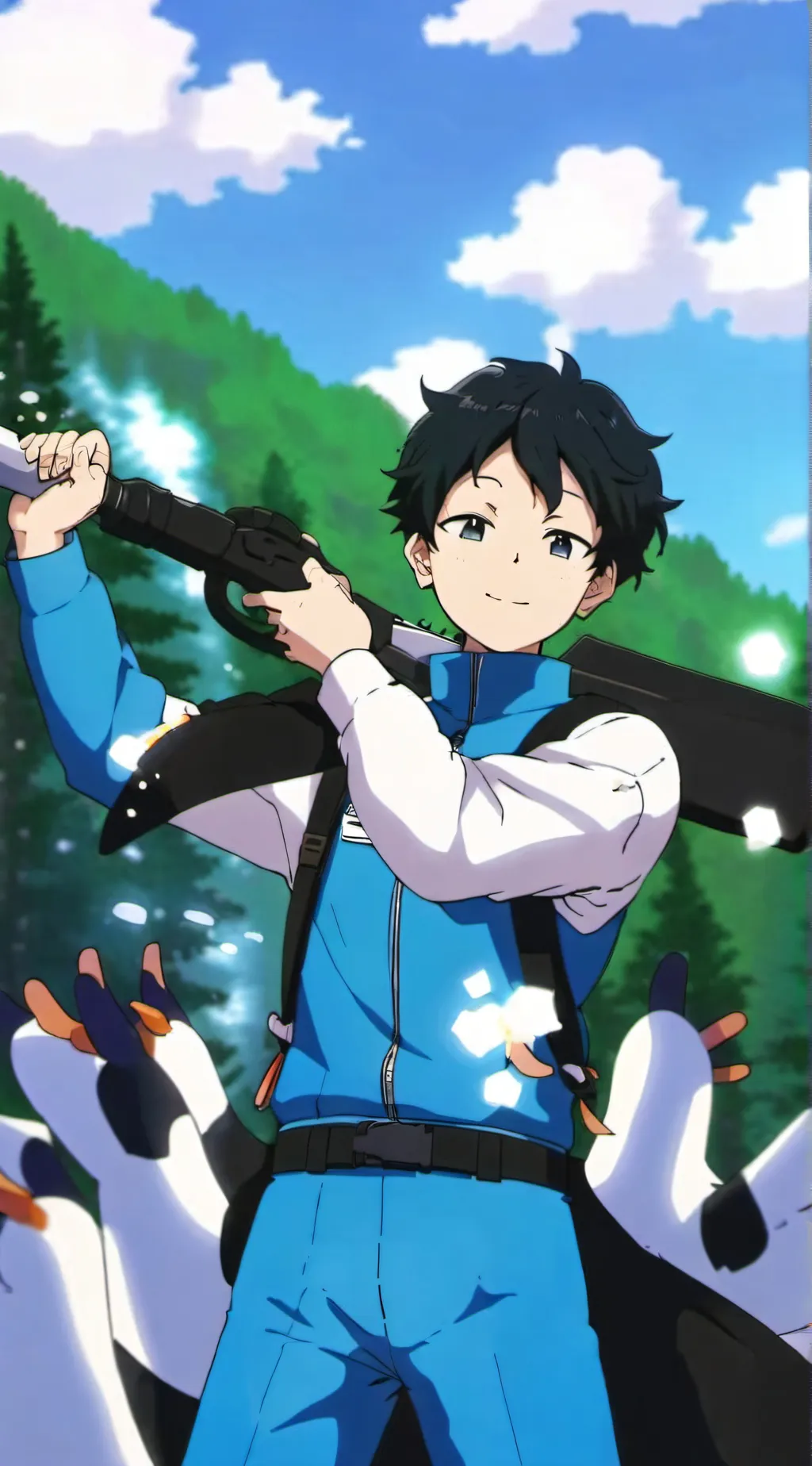 ai character: Usher background