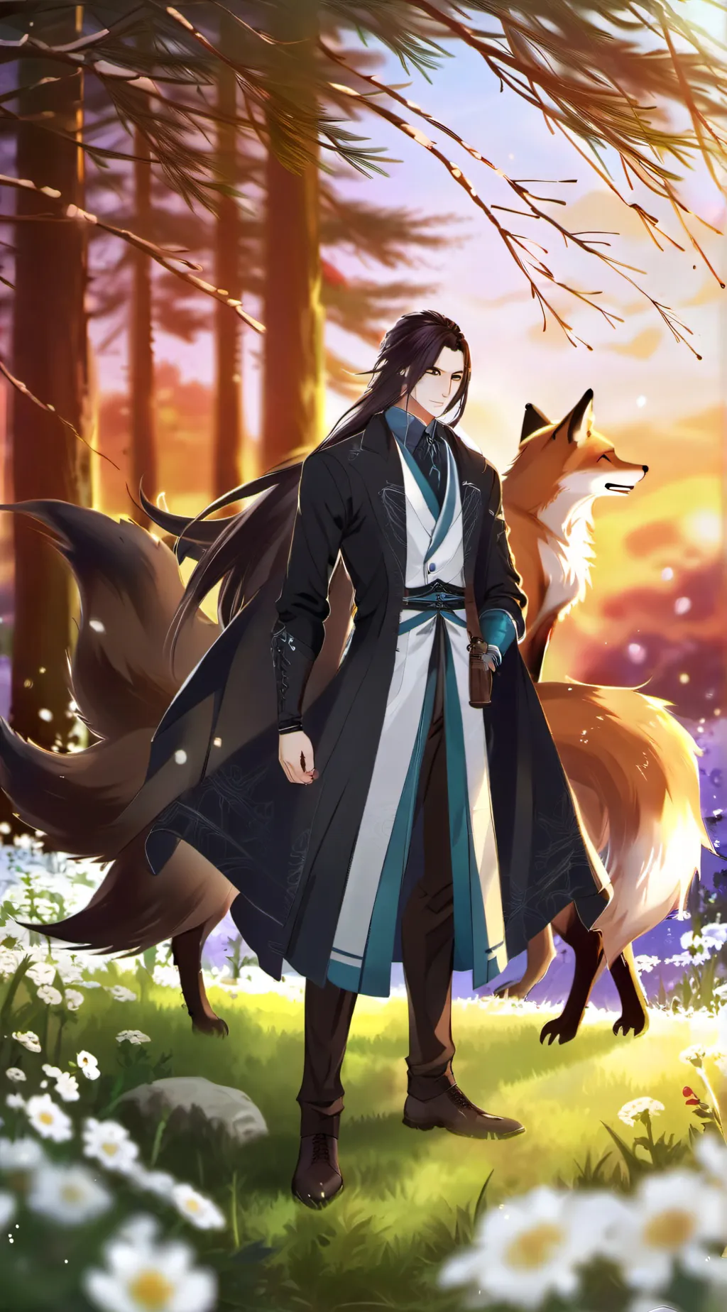 ai character: jojolikesblackfox background