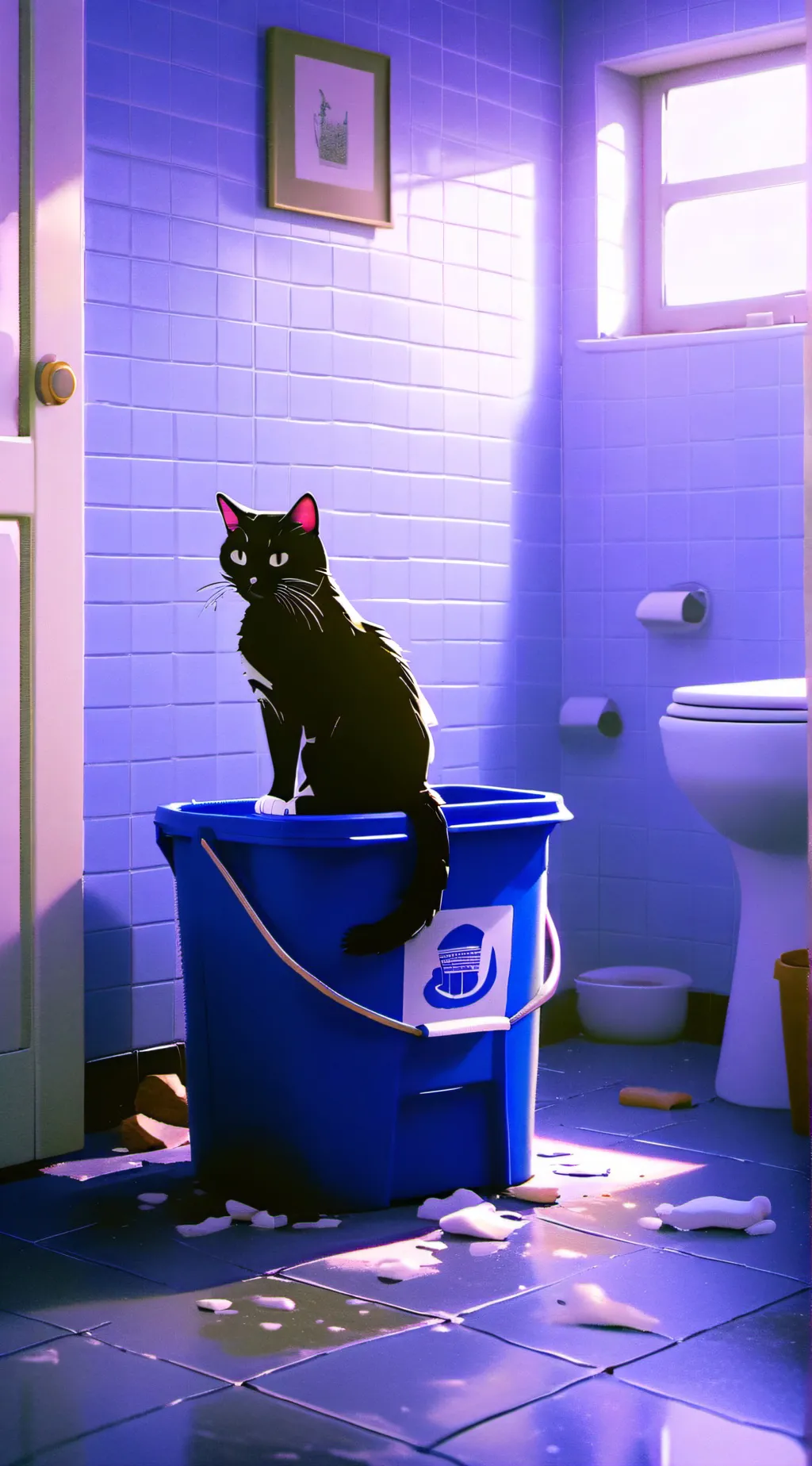 ai character: Luna background