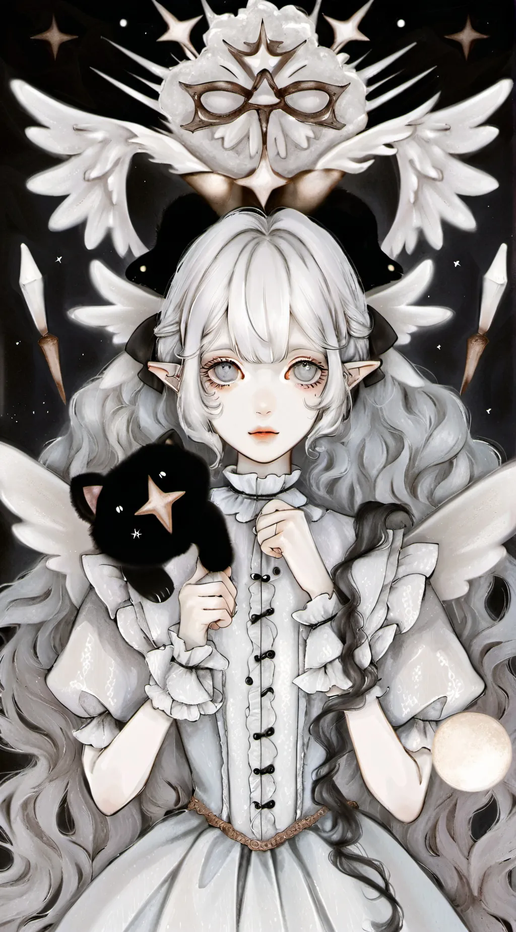 ai character: Lilly background