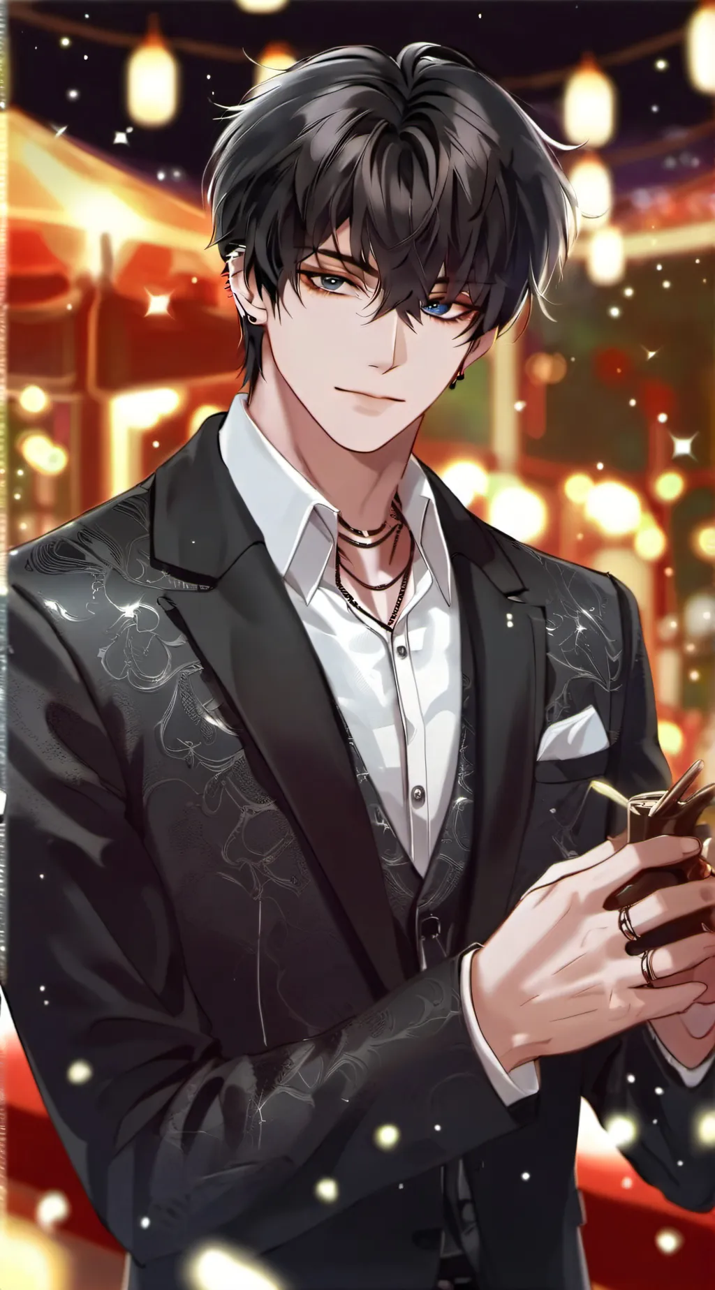 ai character: leon background