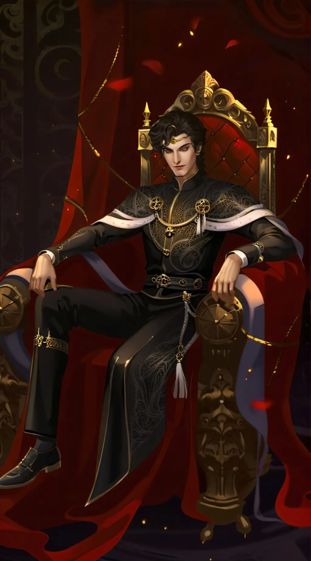 ai character: Cardan greenbriar  background