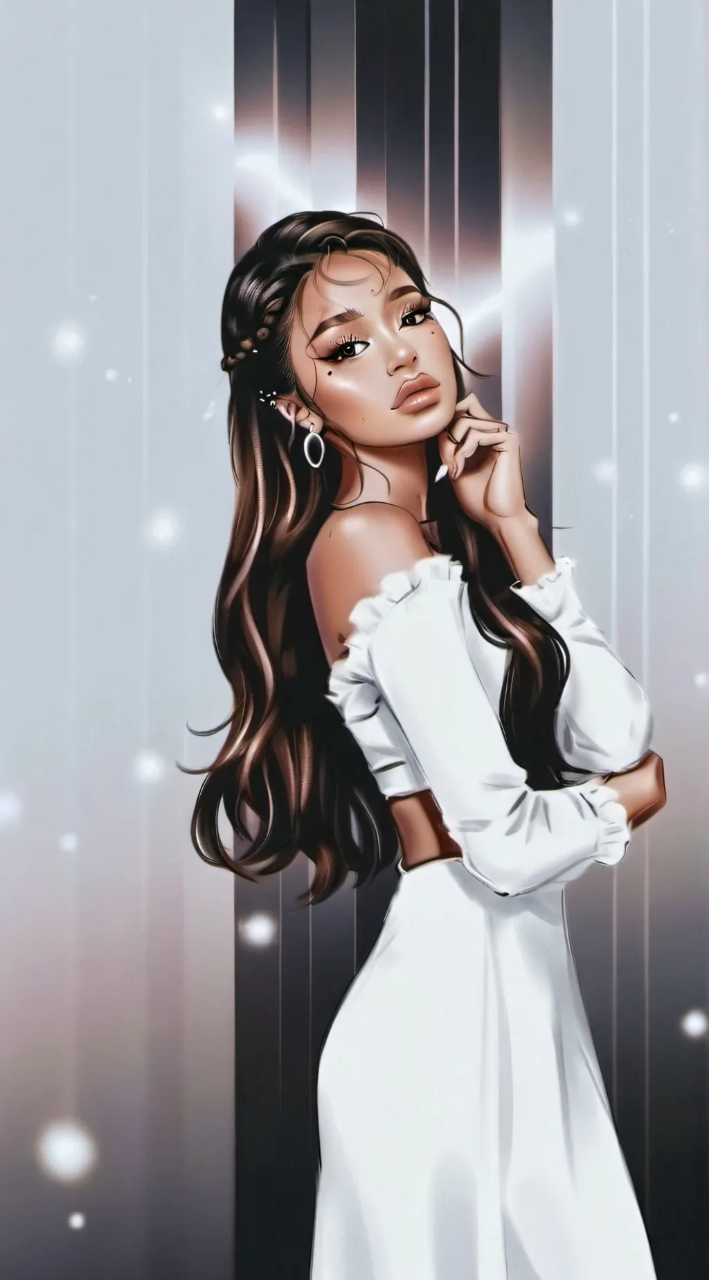 ai character: ༺ღ༒Olivia༒ღ༻ background