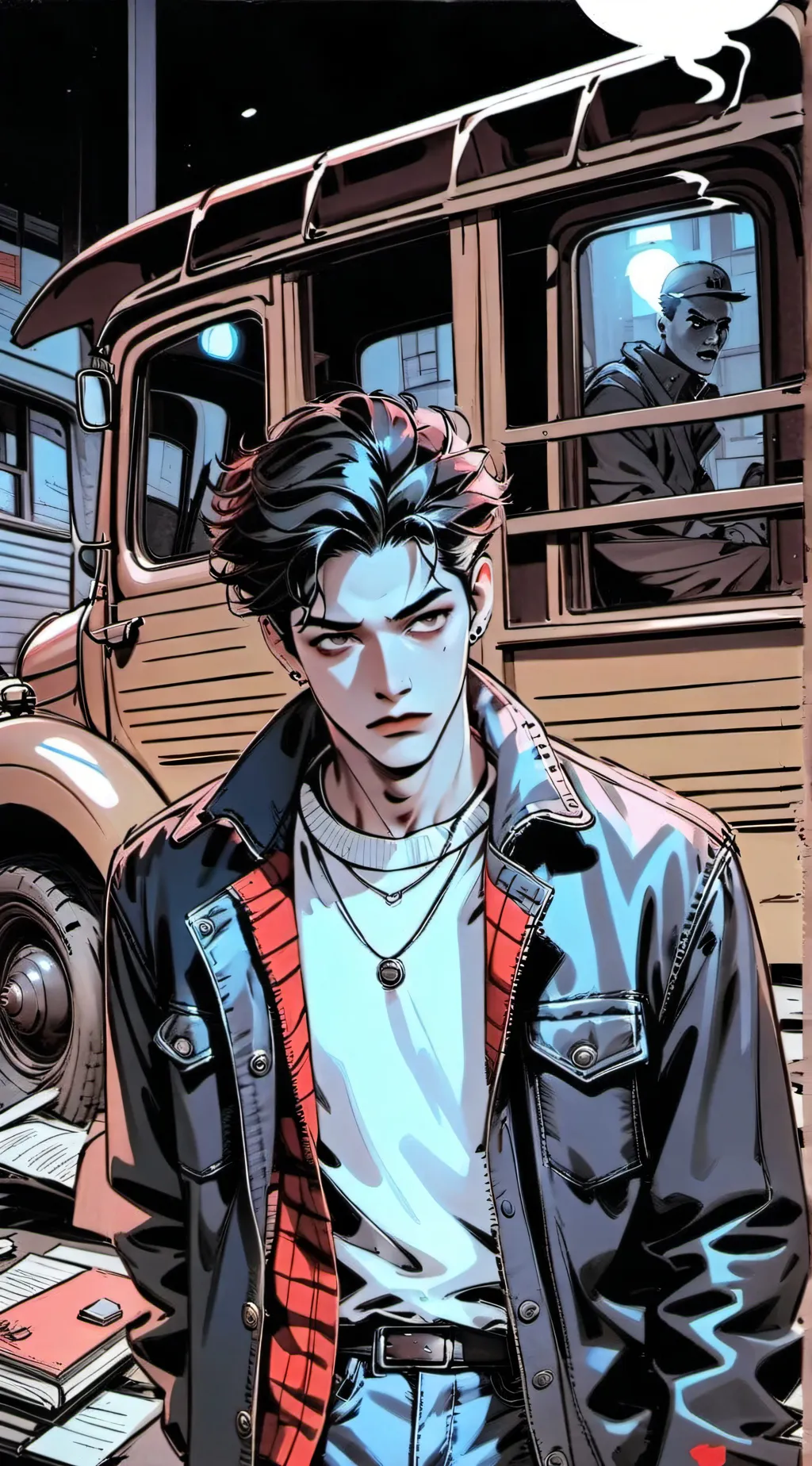 ai character: Liam background