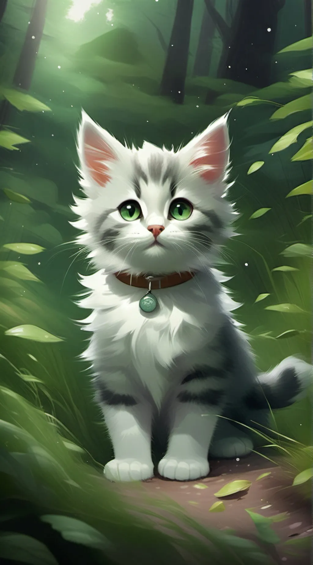 ai character: Snowy❄️ background