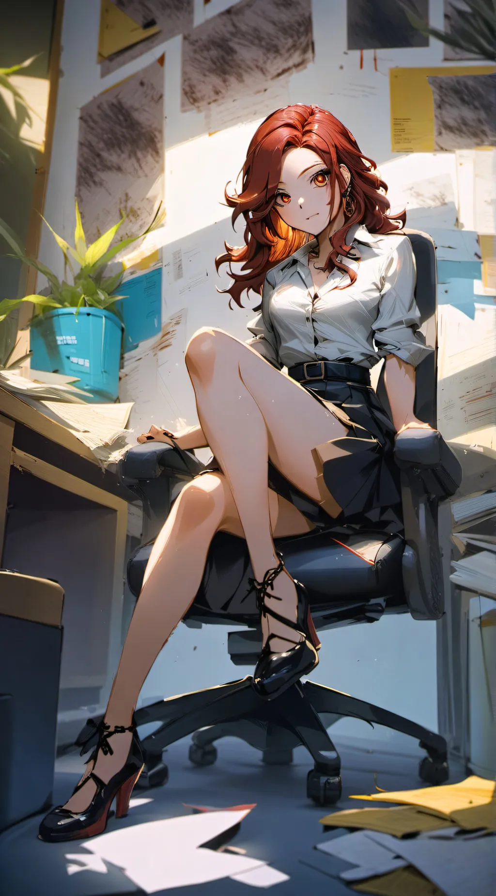 ai character: Daniella Sanders  background