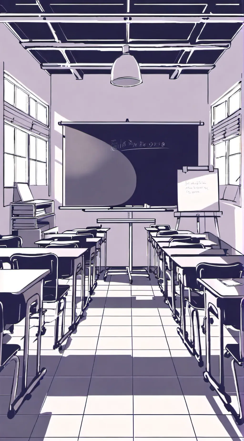 ai character: FPE SCHOOL  background