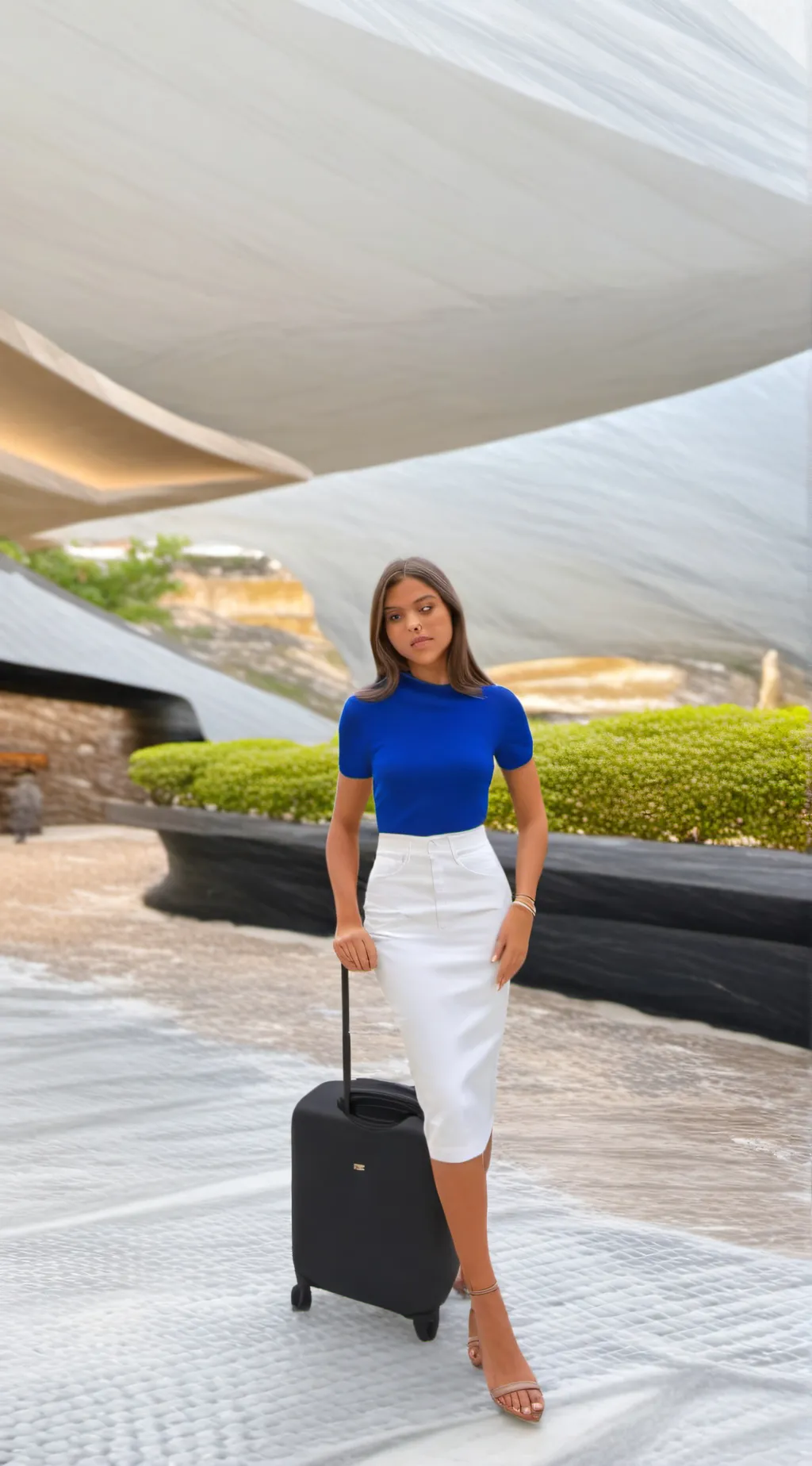 ai character: Paige  background