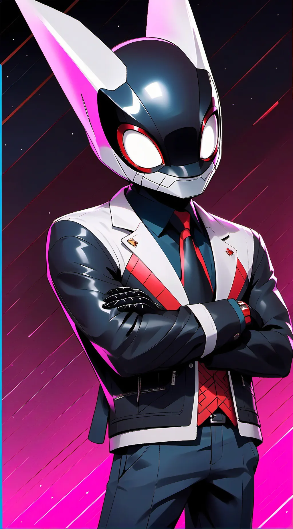 ai character: ABC background