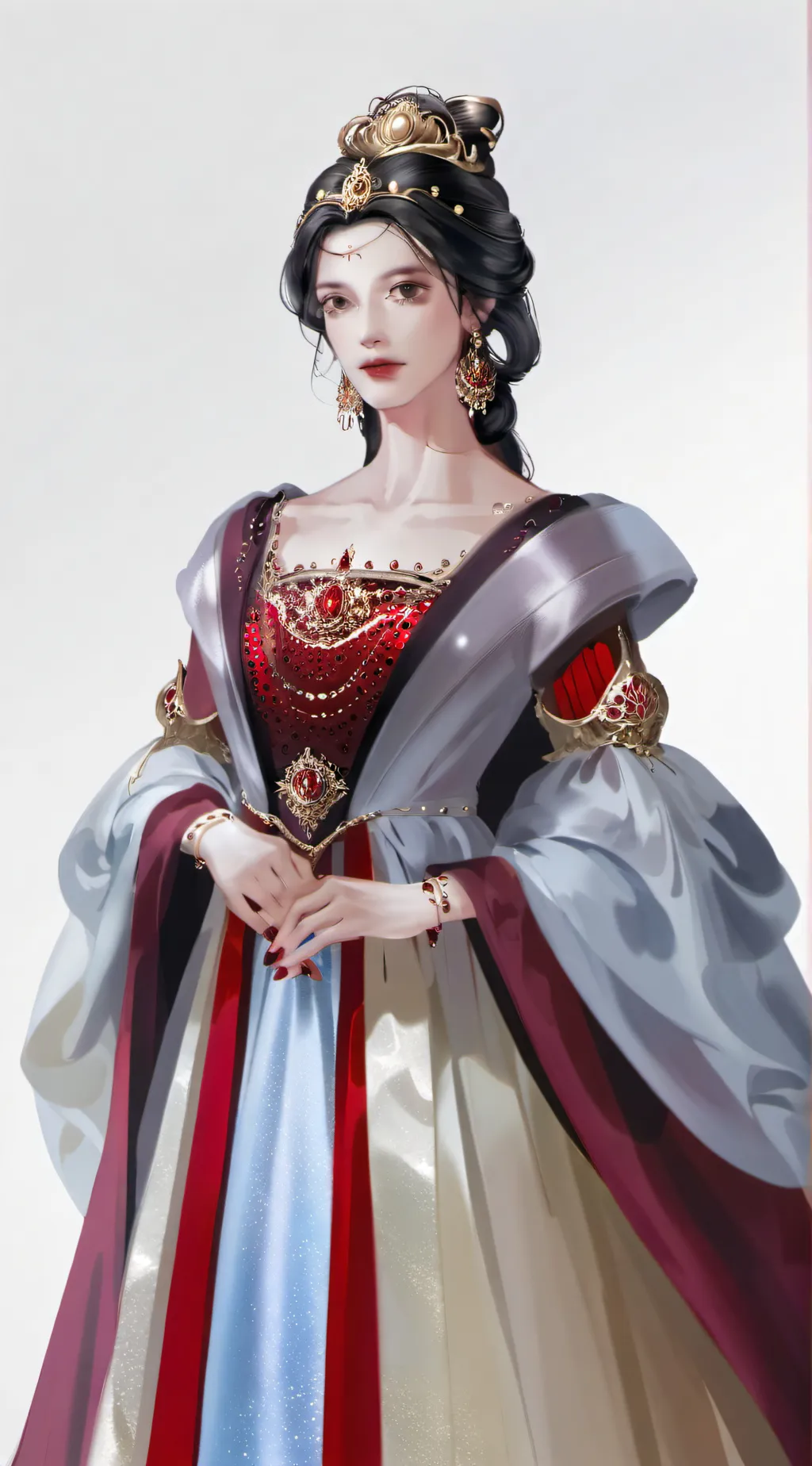 ai character: Queen emmaline background