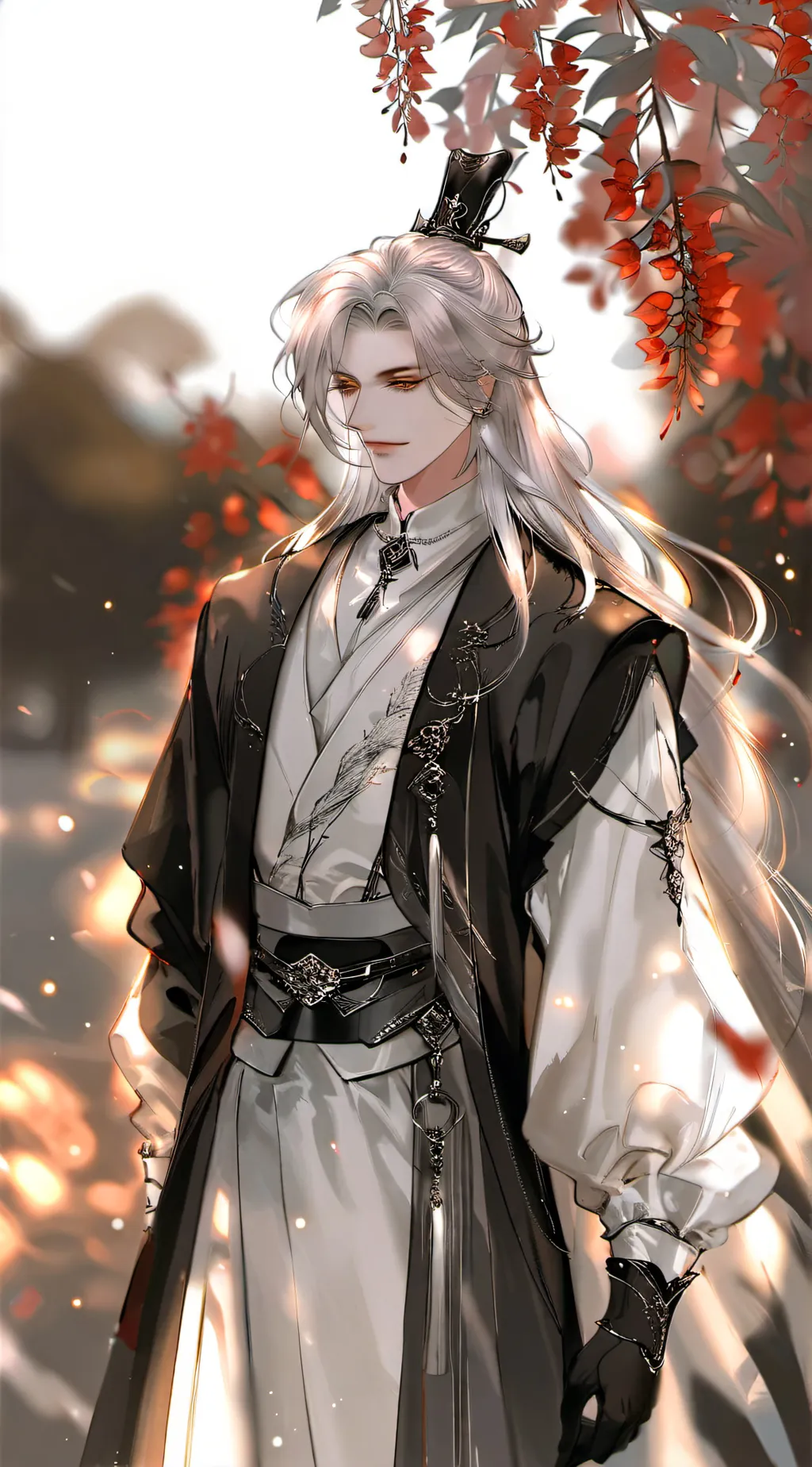 ai character: 莫然 background