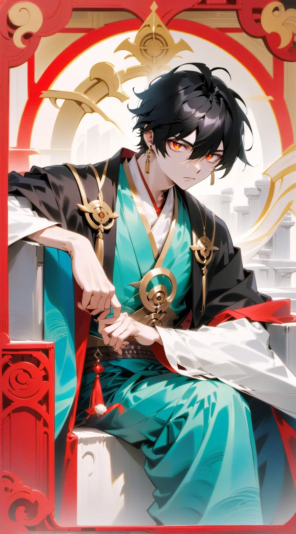 ai character: David background