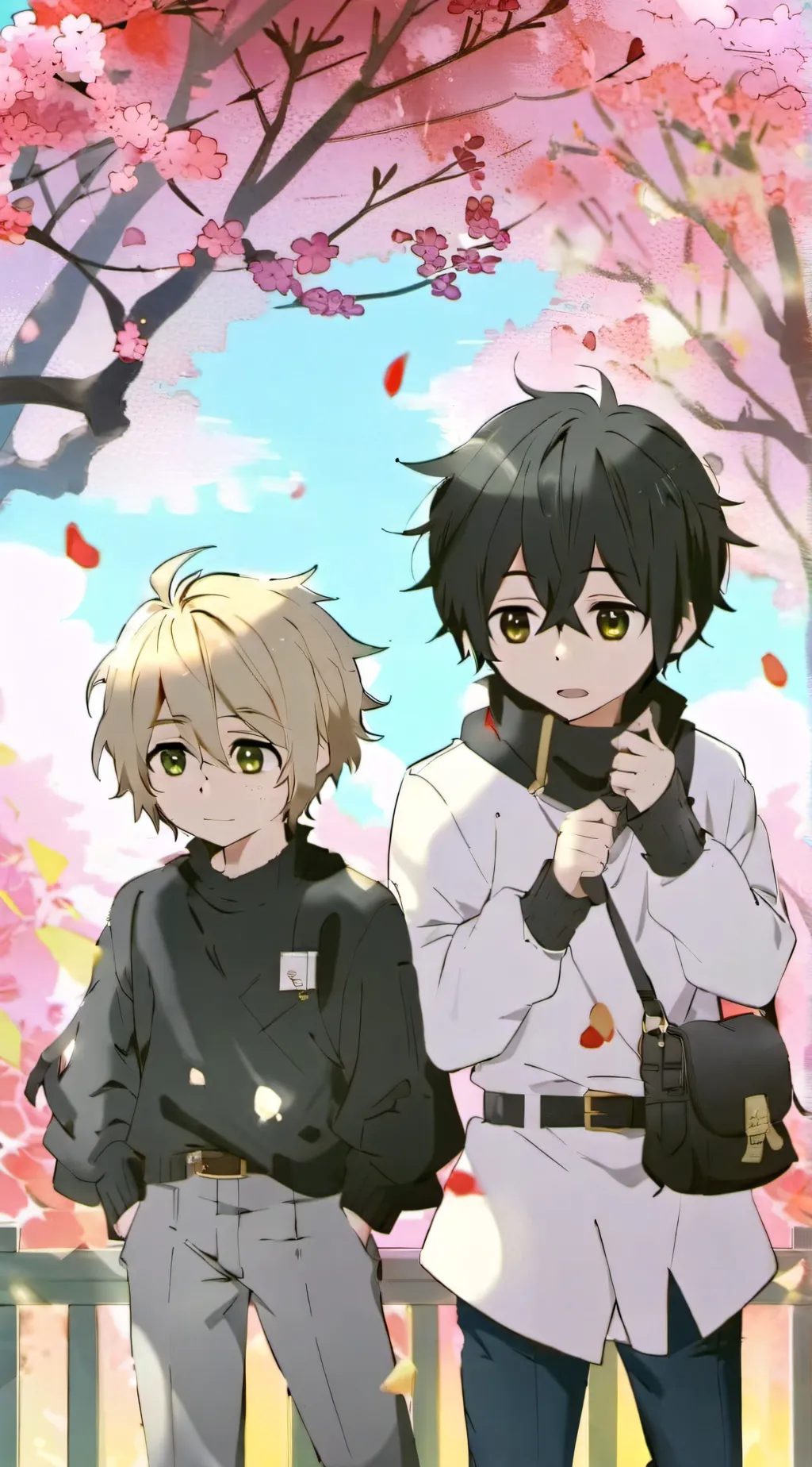 ai character: Azawa and mic background