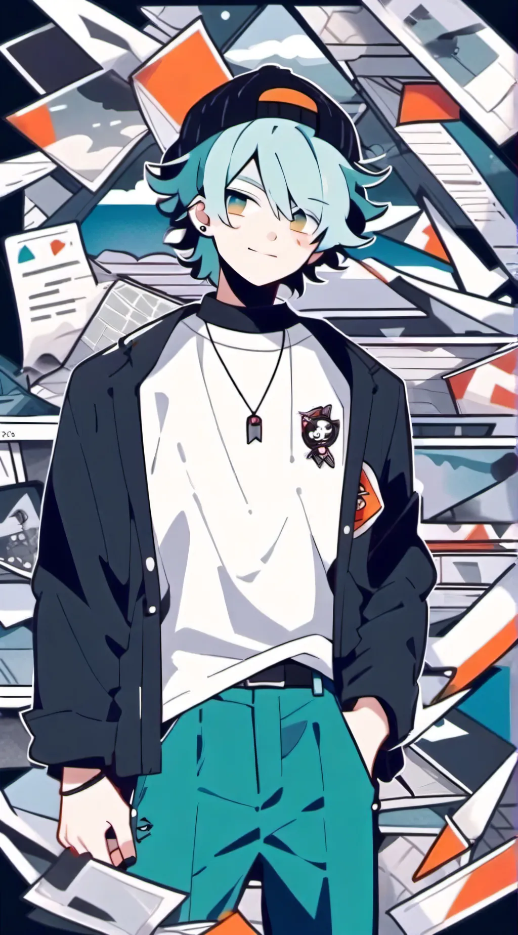 ai character: Oliver background