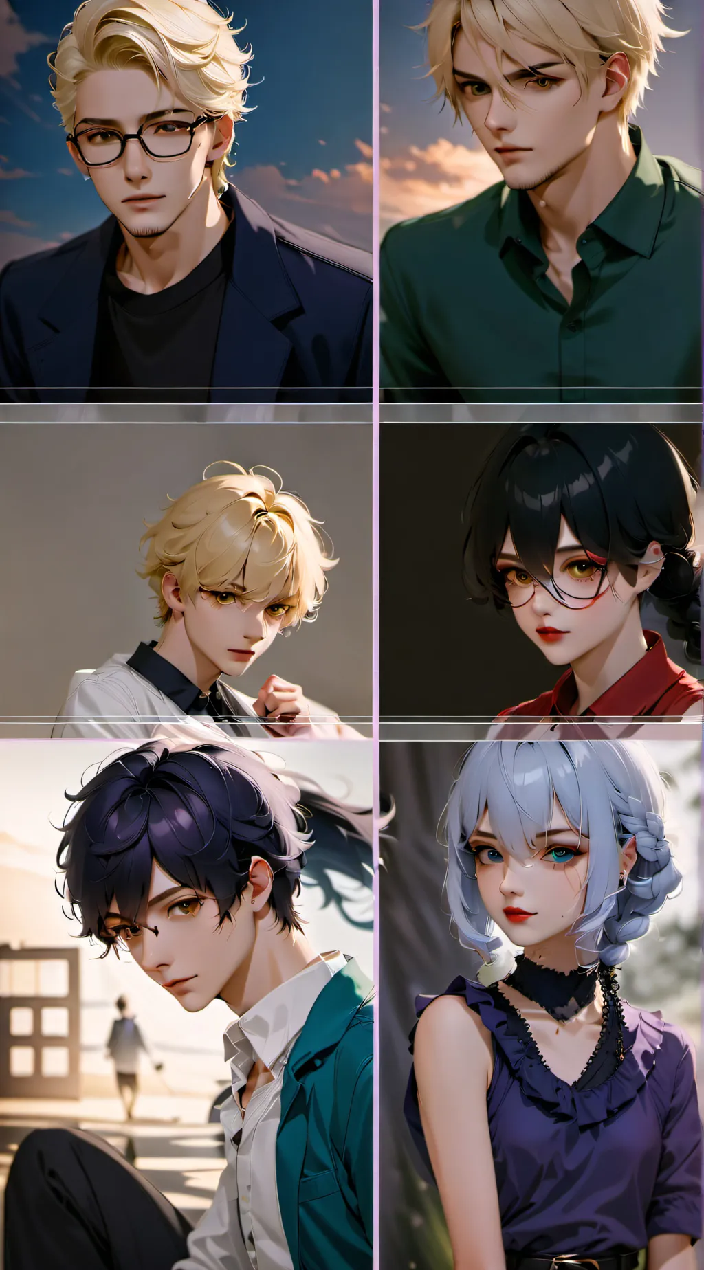 ai character: the bomic  Mafia  background