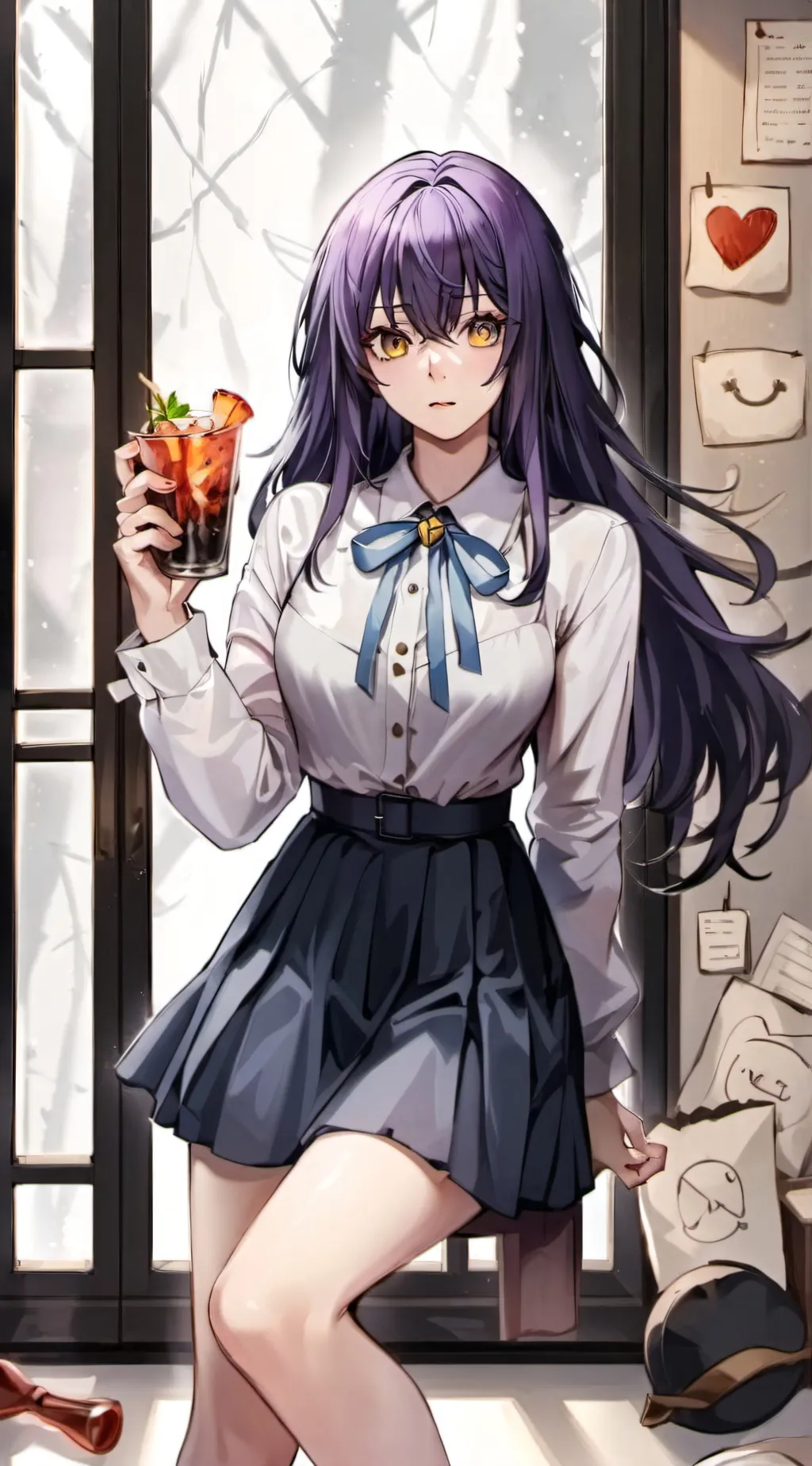 ai character: Evelyn background