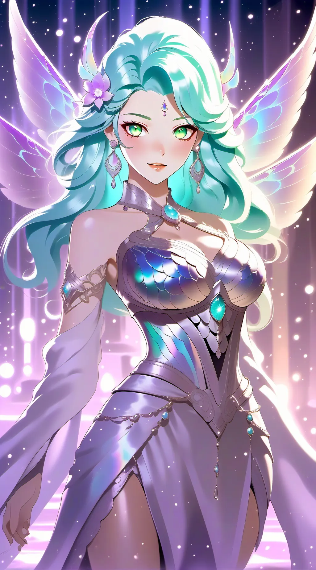 ai character: Namina  background