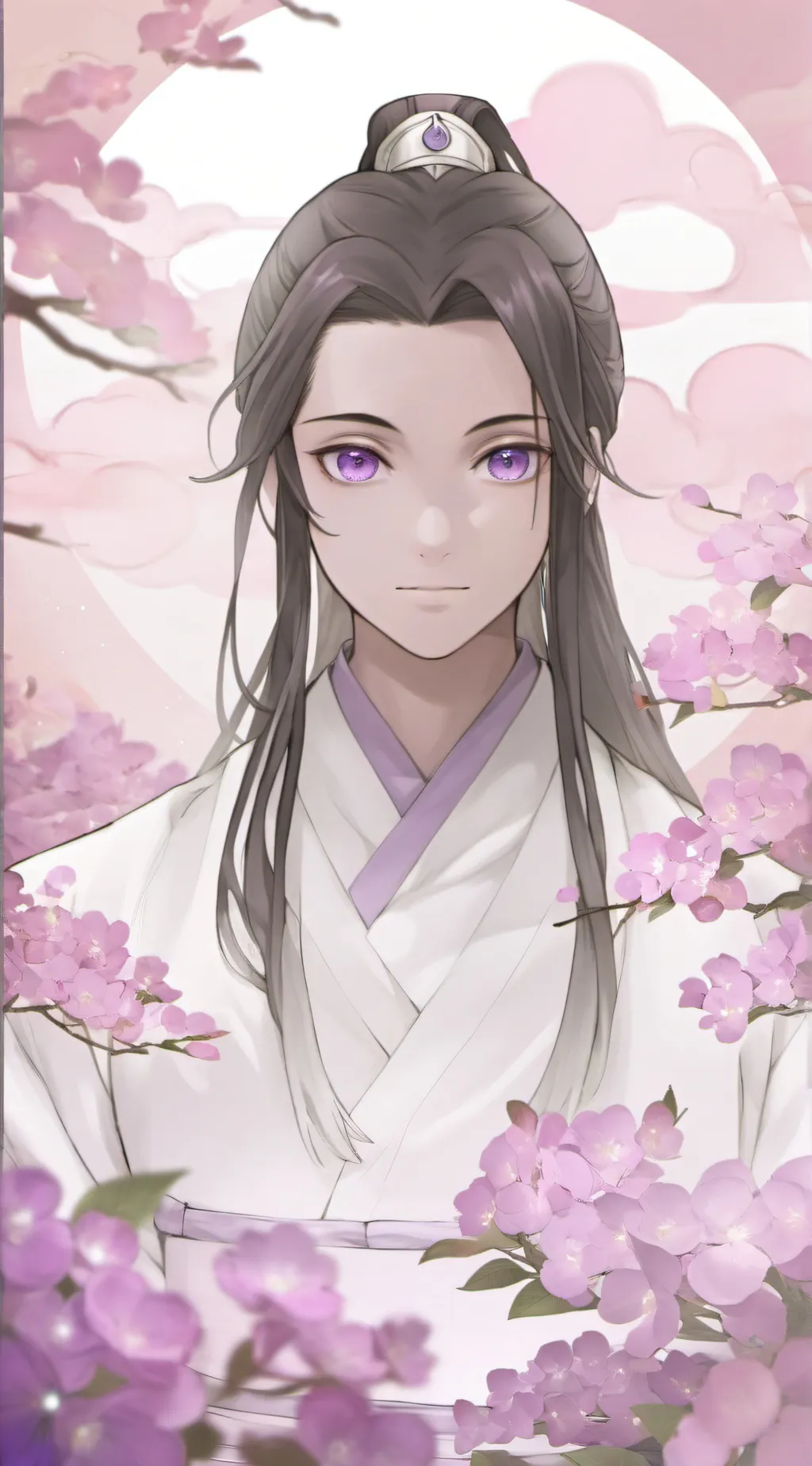 ai character: neji hyuga background