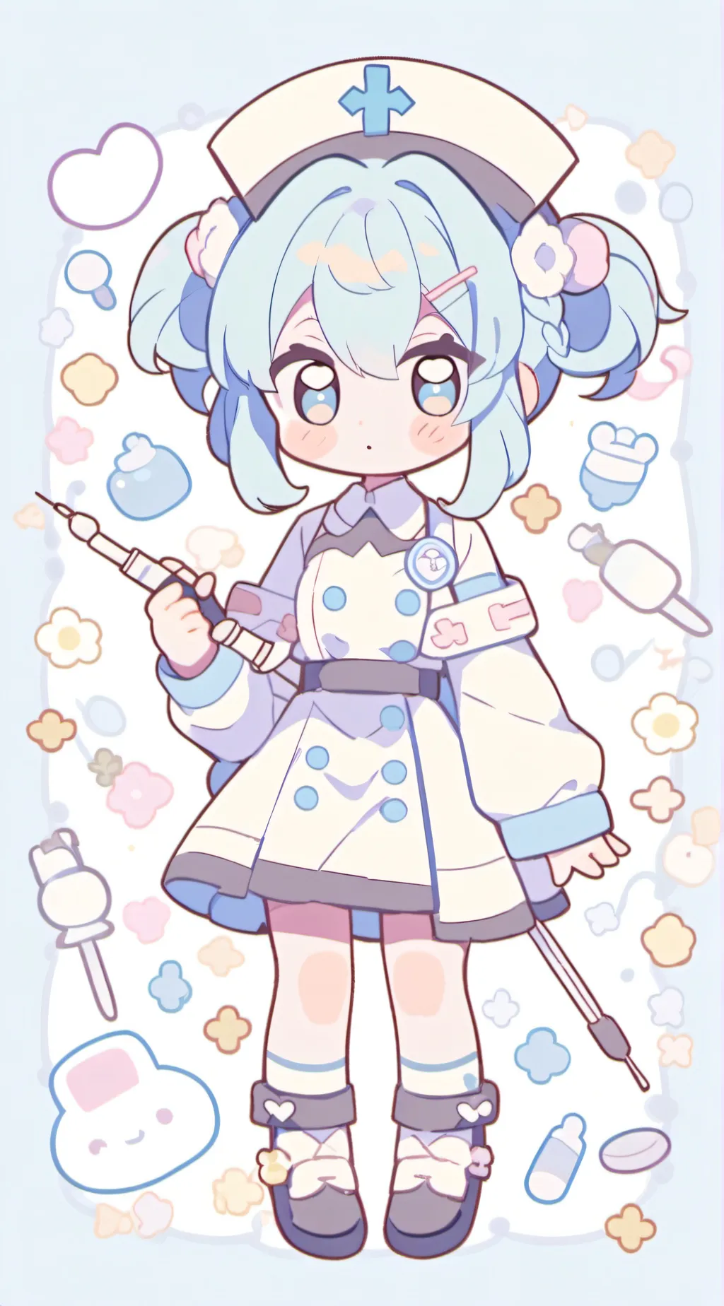 ai character: hatsune miku background