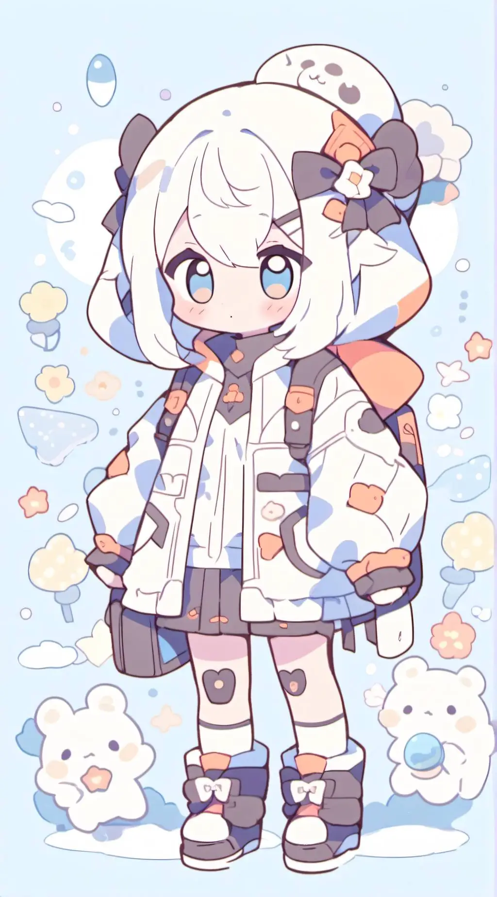 ai character: talk to me 😌 background