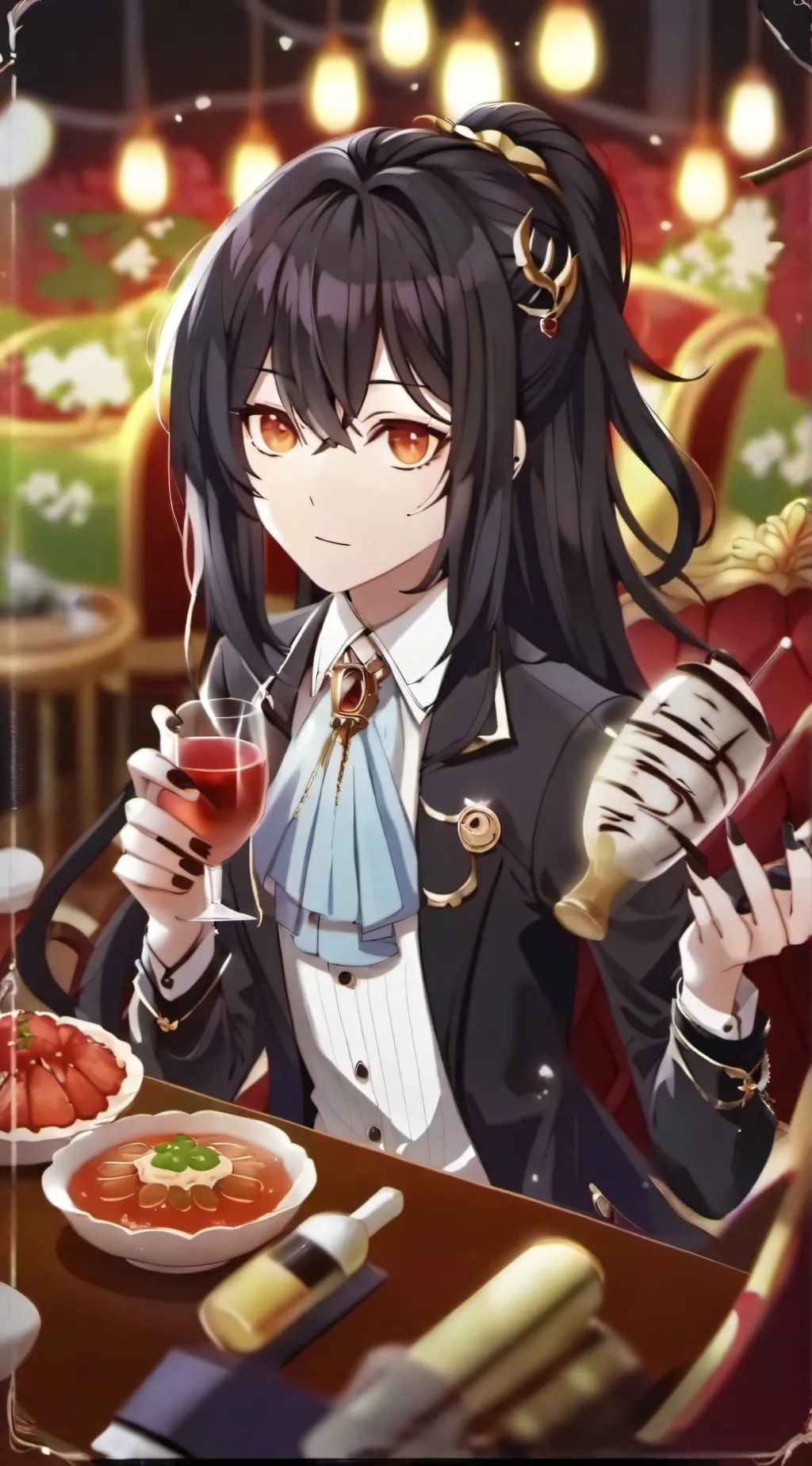 ai character: muichiro background