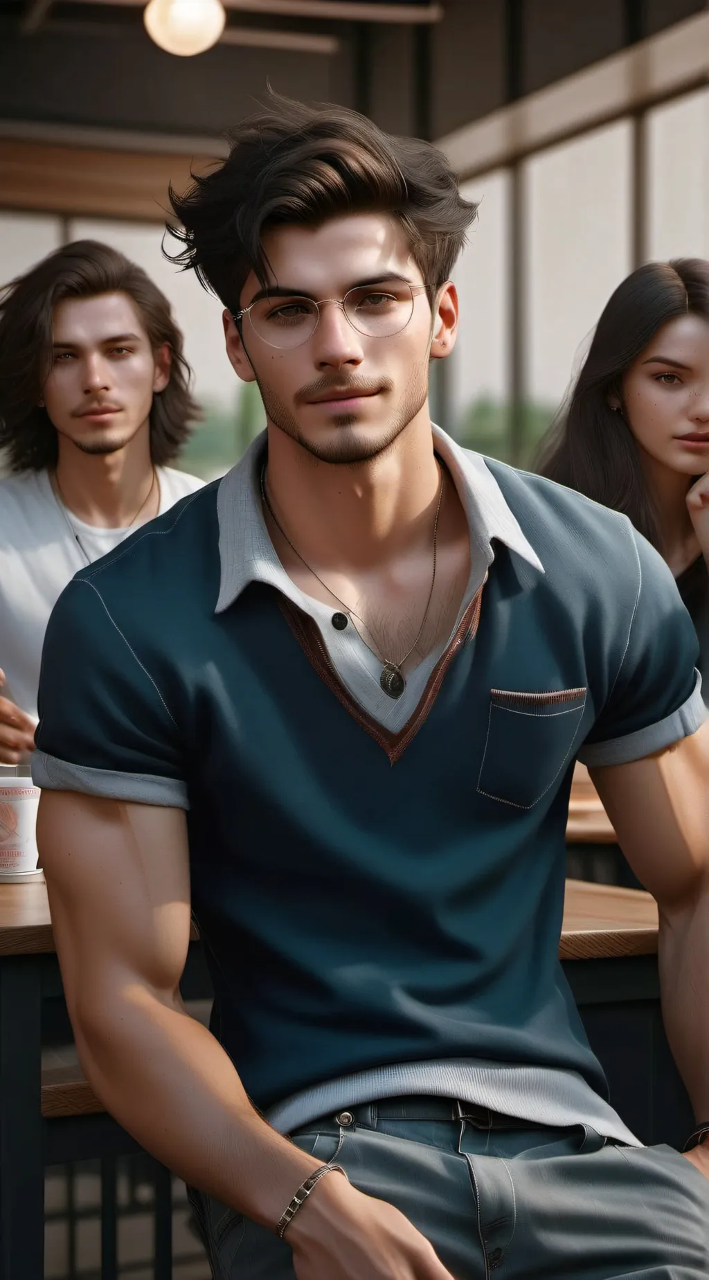 ai character: Jackson  background