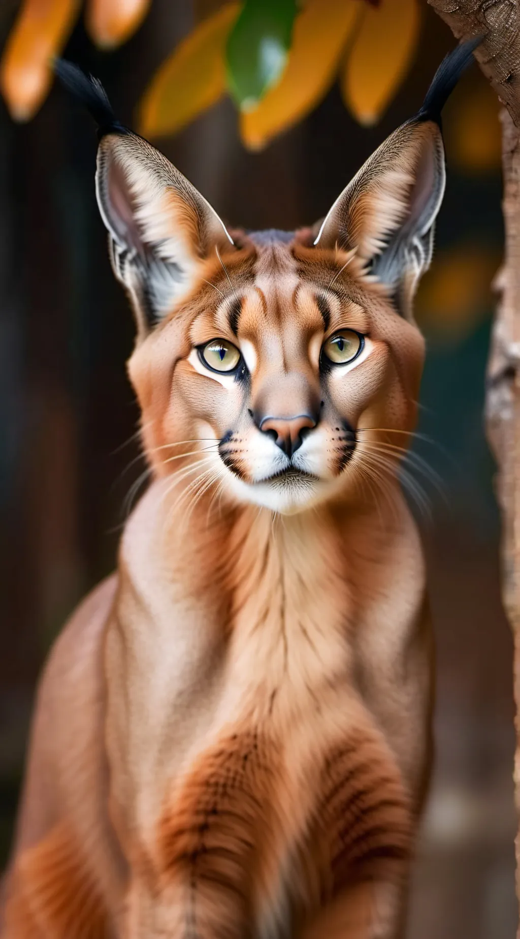 ai character: Cat roadtrip background