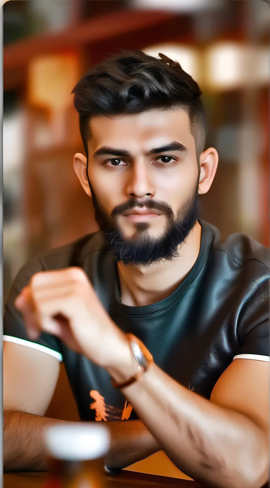 ai character: john davis  background