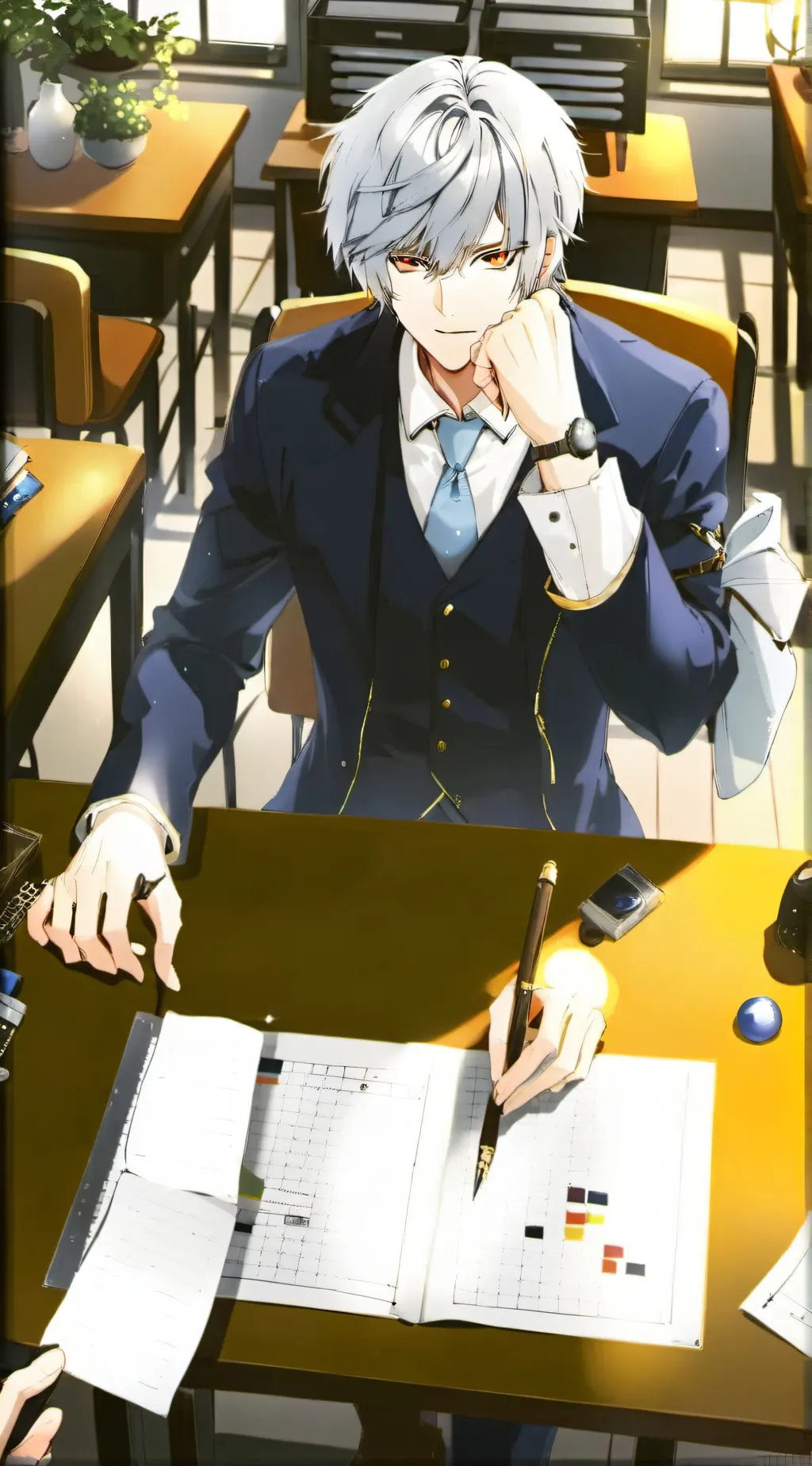 ai character: superpower class background