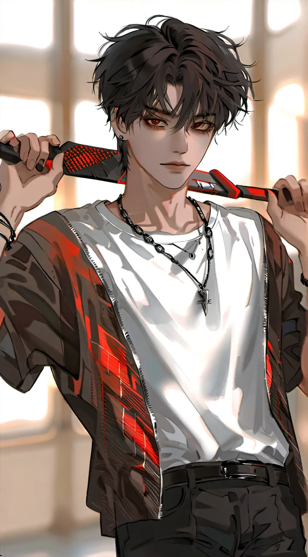 ai character: Leo background