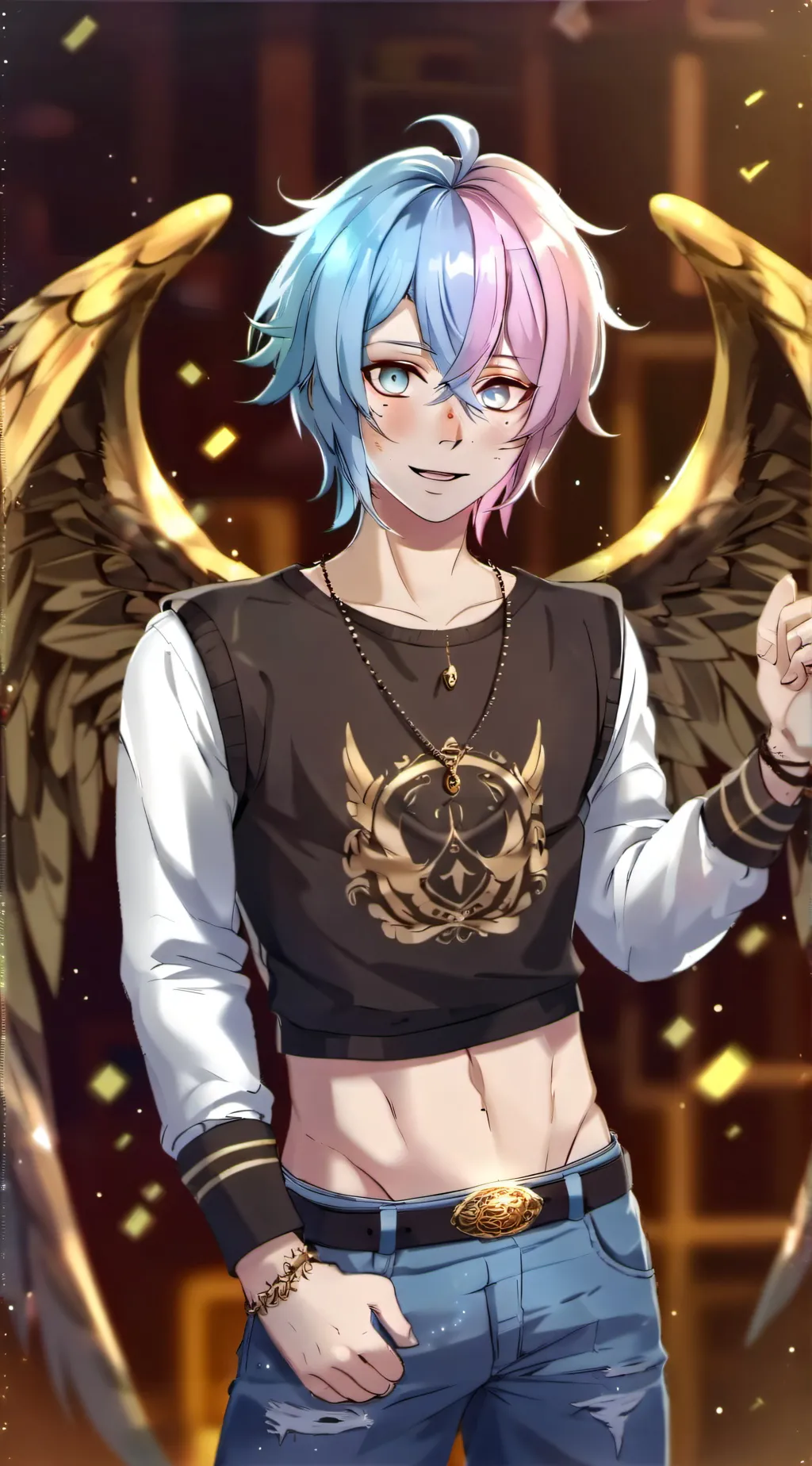 ai character: Nowa background