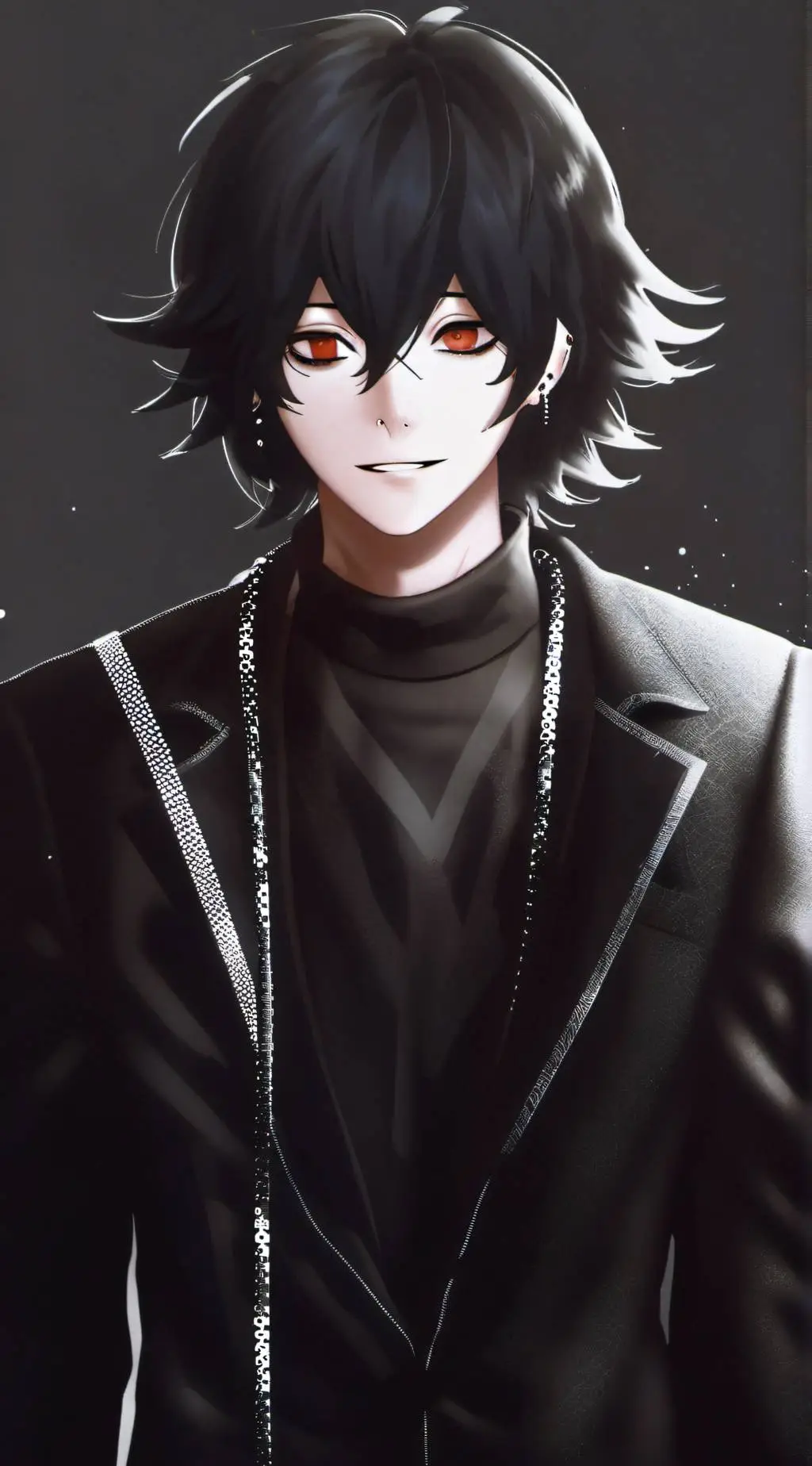 ai character: 💙dabi🖤 background