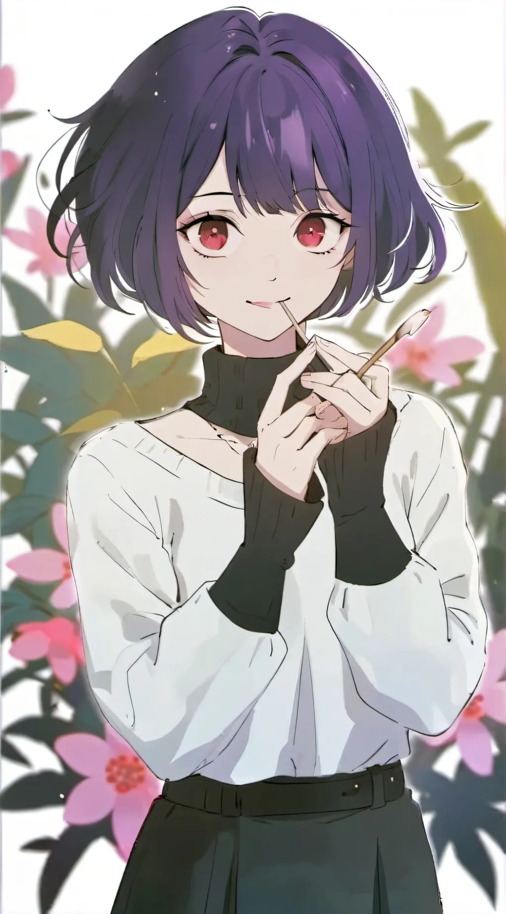 ai character: Clover background