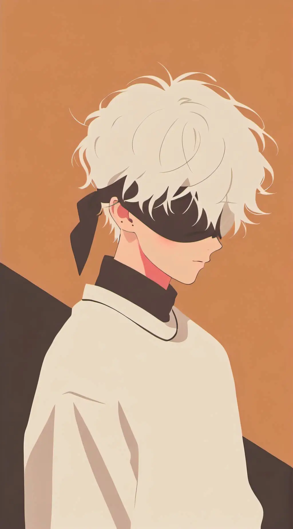 ai character: Gojo saturo background