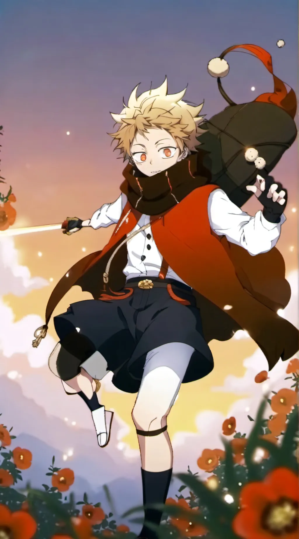 ai character: Dabi x hawks background