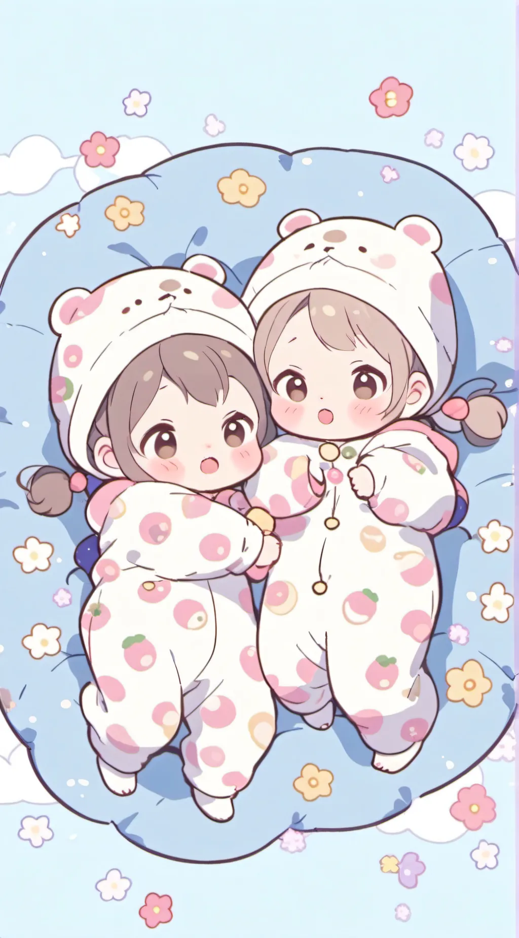 ai character: Kenzie and Kayla background