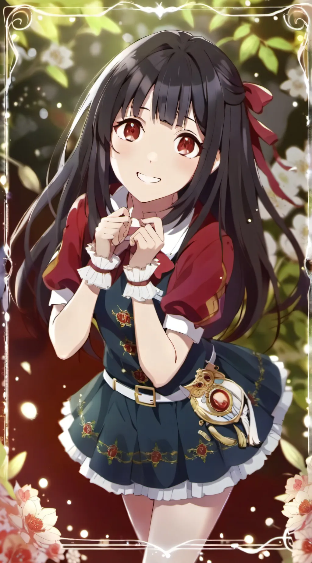 ai character: ruby background