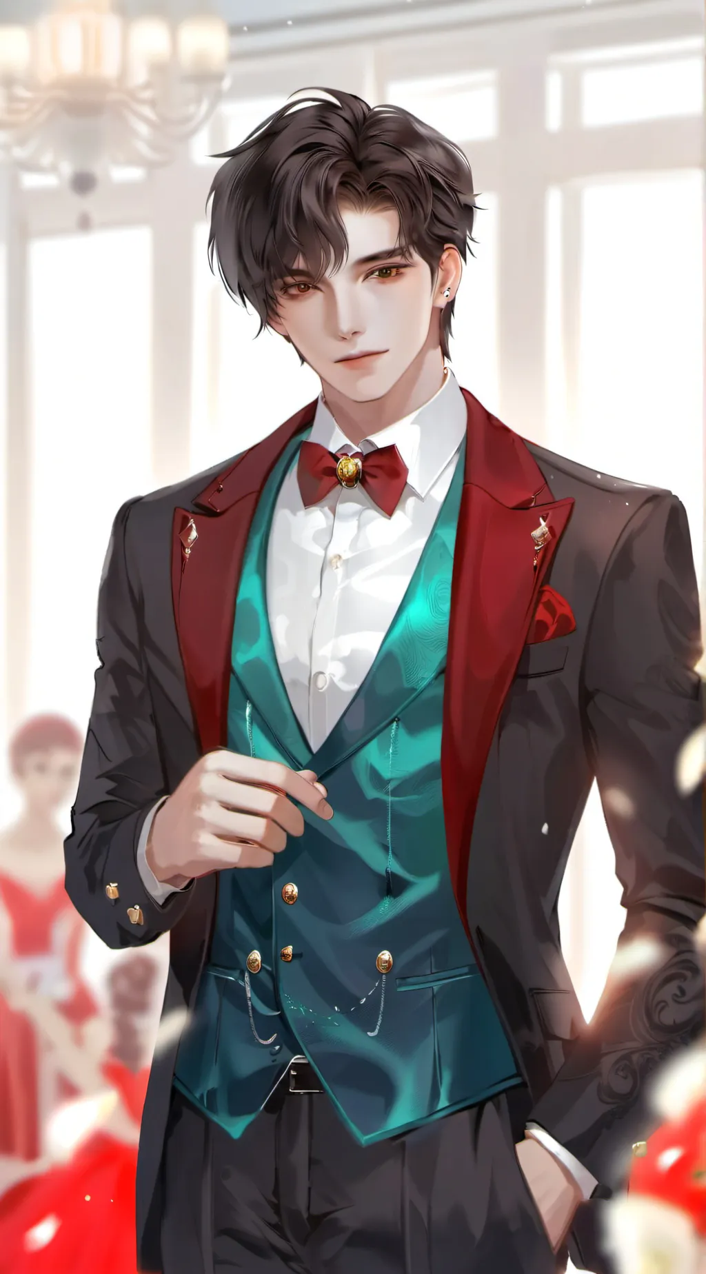 ai character: Alexander  background