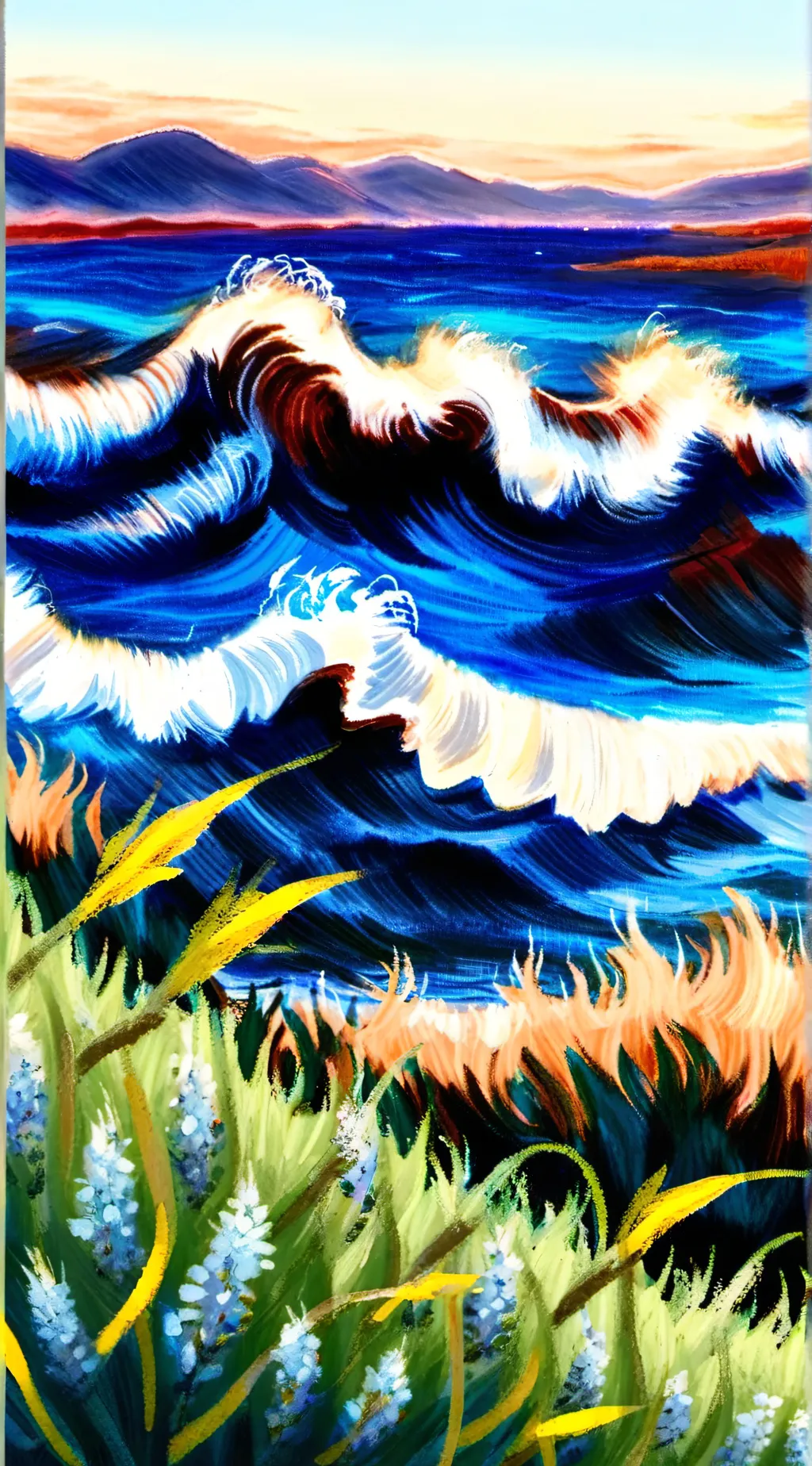 ai character: grass  background