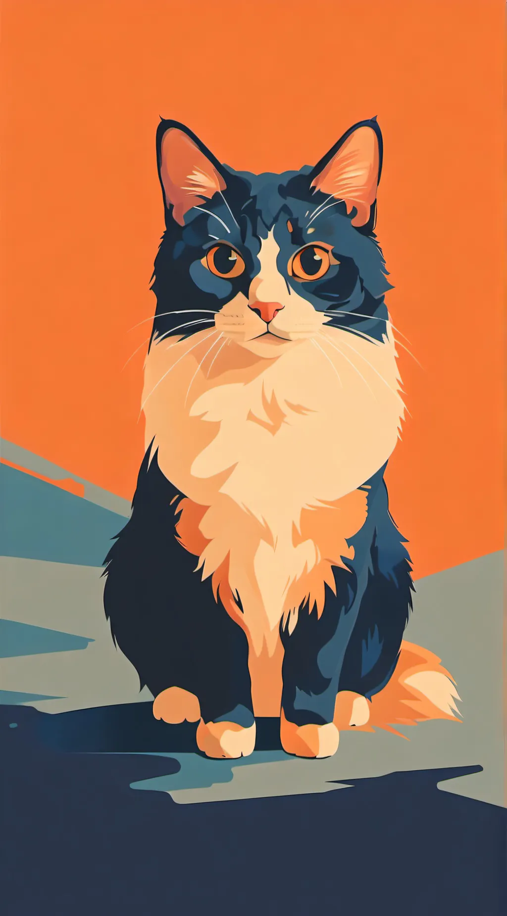 ai character: Cat gojo background