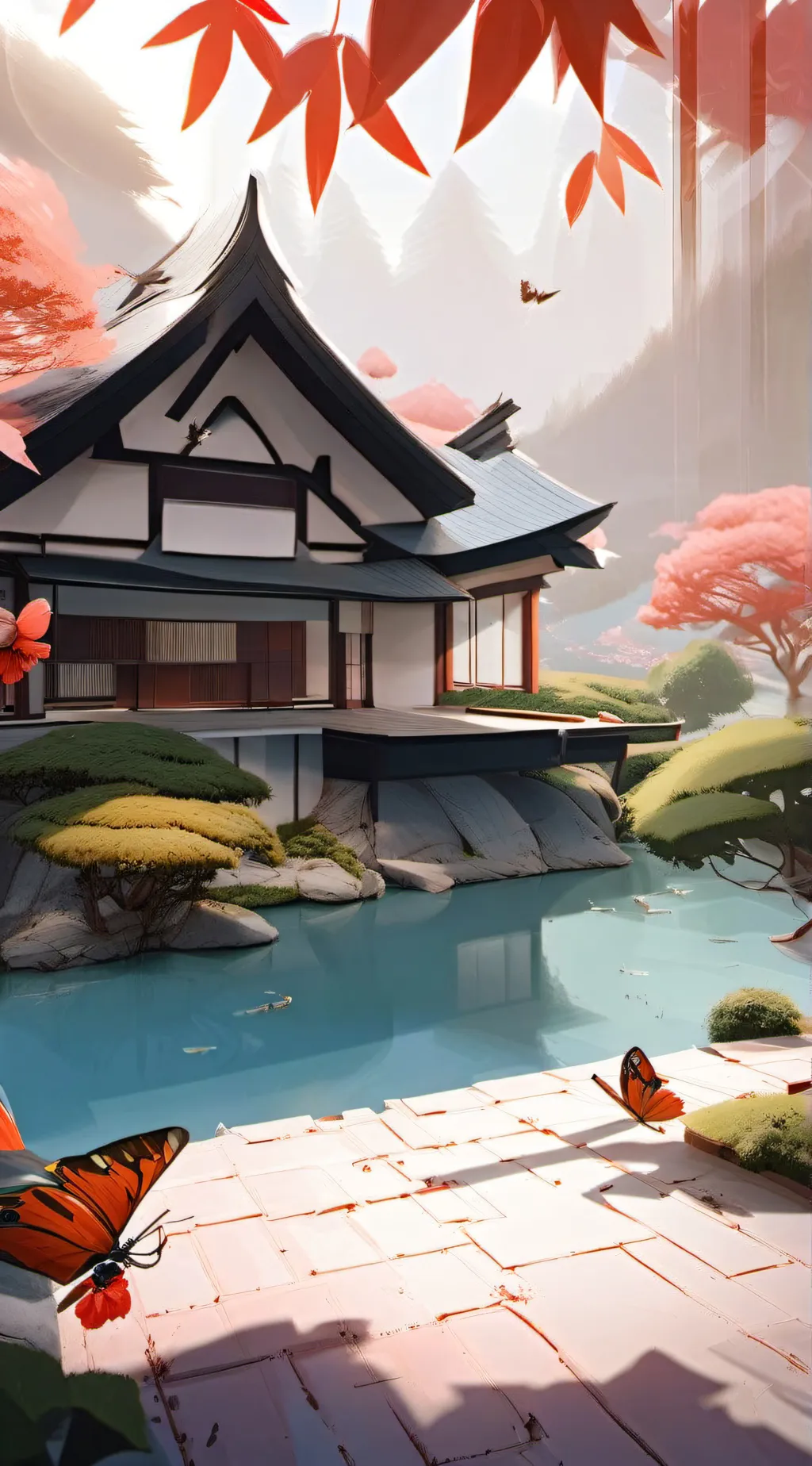 ai character: demon slayer  background