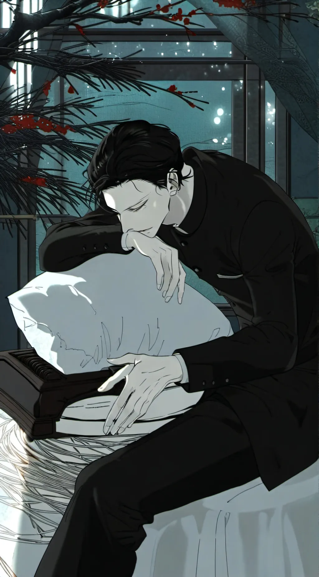 ai character: Park yoon soo background