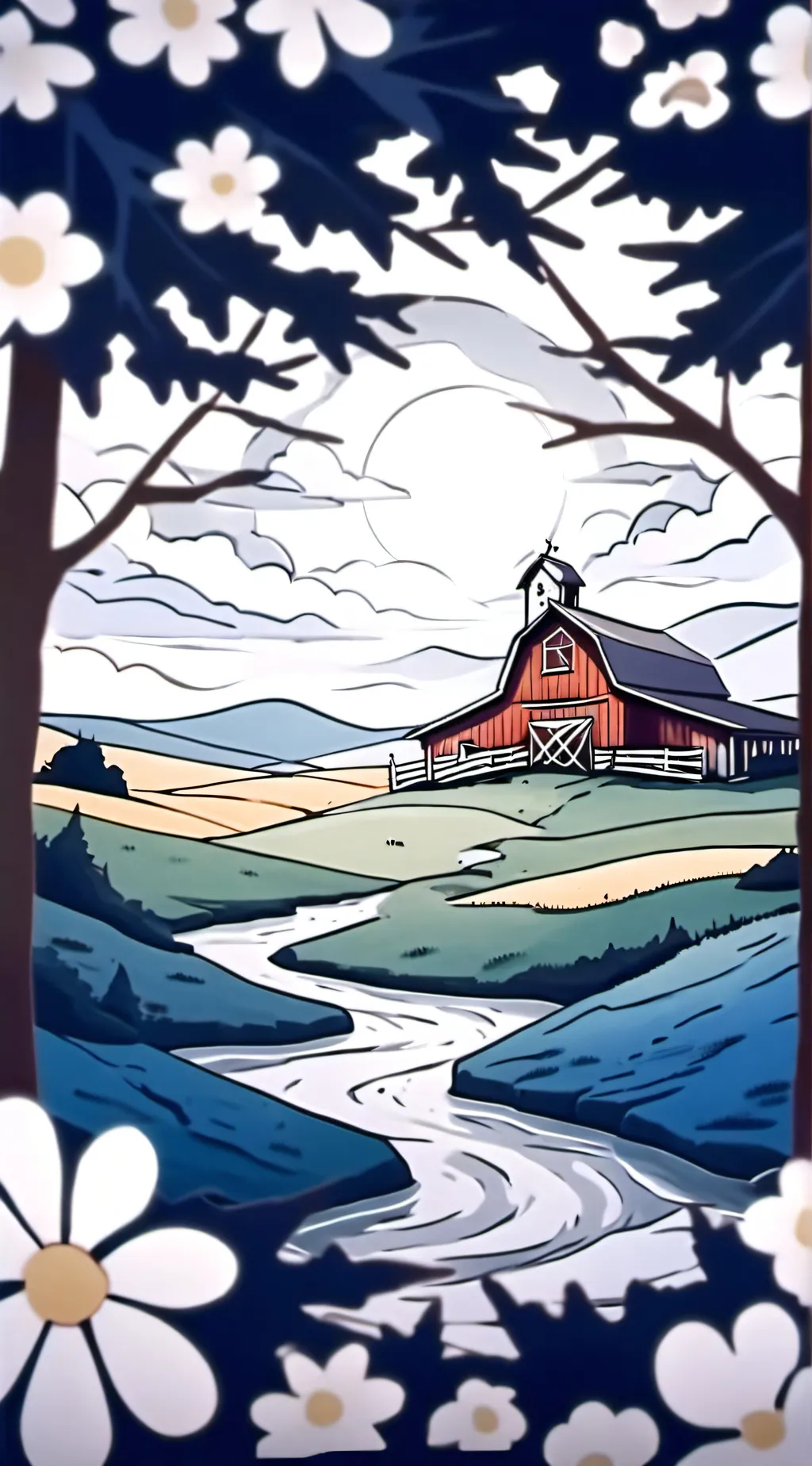 ai character: Your Barn♡ background