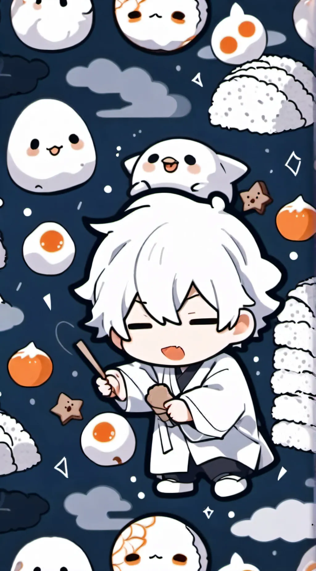 ai character: hh babies background