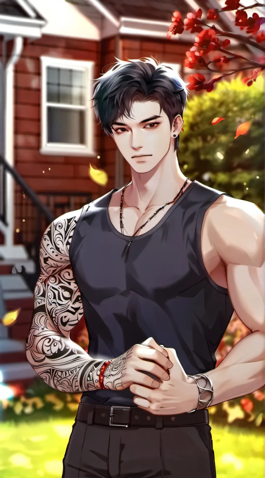 ai character: Luke background