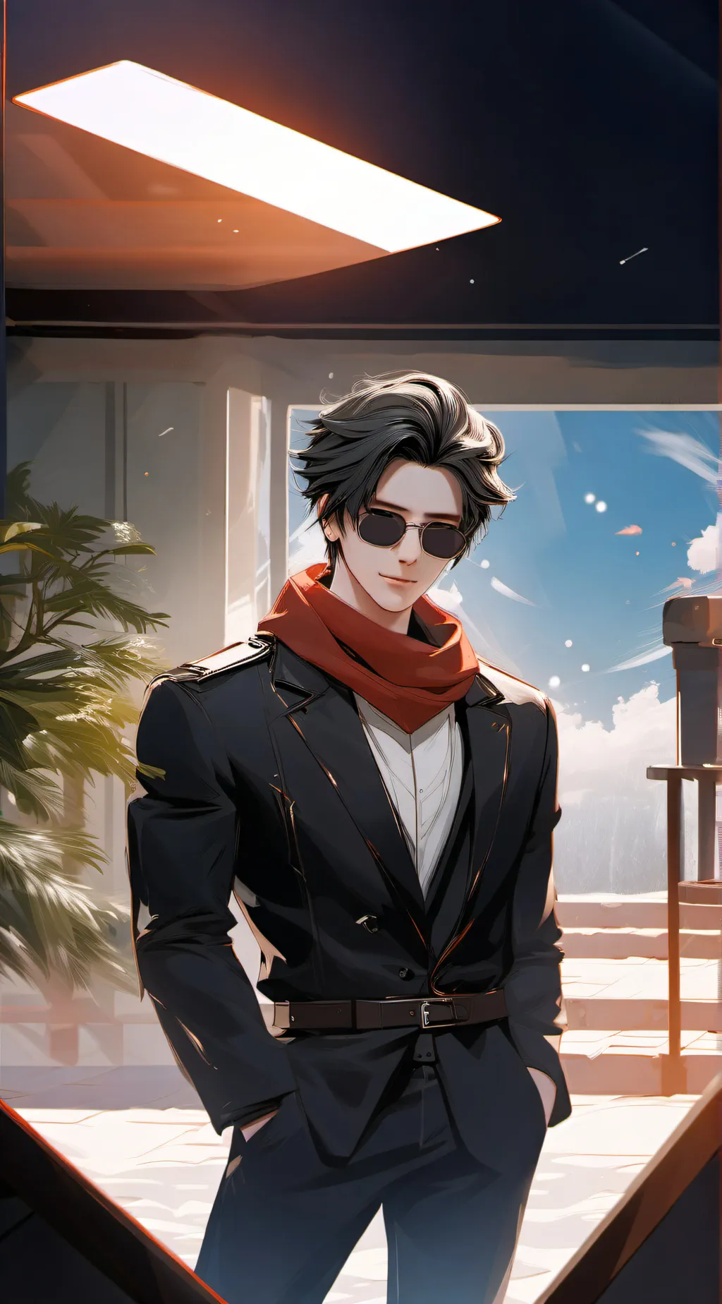 ai character: Oliver background