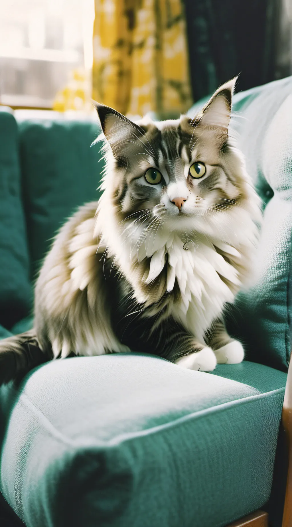 ai character: Mha cat meme #2 background