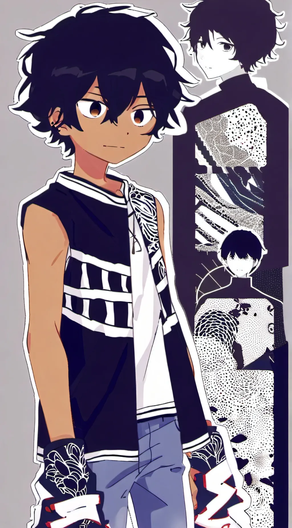 ai character: Ash background